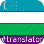 Logo of Uzbek English Translator android Application 